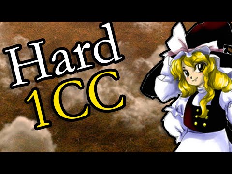 Touhou 10: Mountain of Faith MarisaA Hard 1cc!