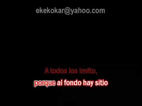 Al Fondo Hay Sitio Karaoke - Al Fondo Ay Sitio