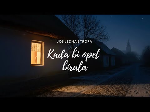 Još jedna strofa - Kada bi opet birala