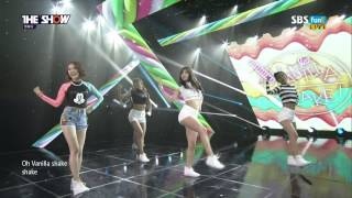 (150825) NC.A - Vanilla Shake @ SBS MTV The Show (60F)