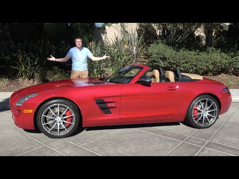 External Review Video qG3B-c7MlYc for Mercedes-Benz SLS AMG Roadster R197 Convertible (2011-2014)