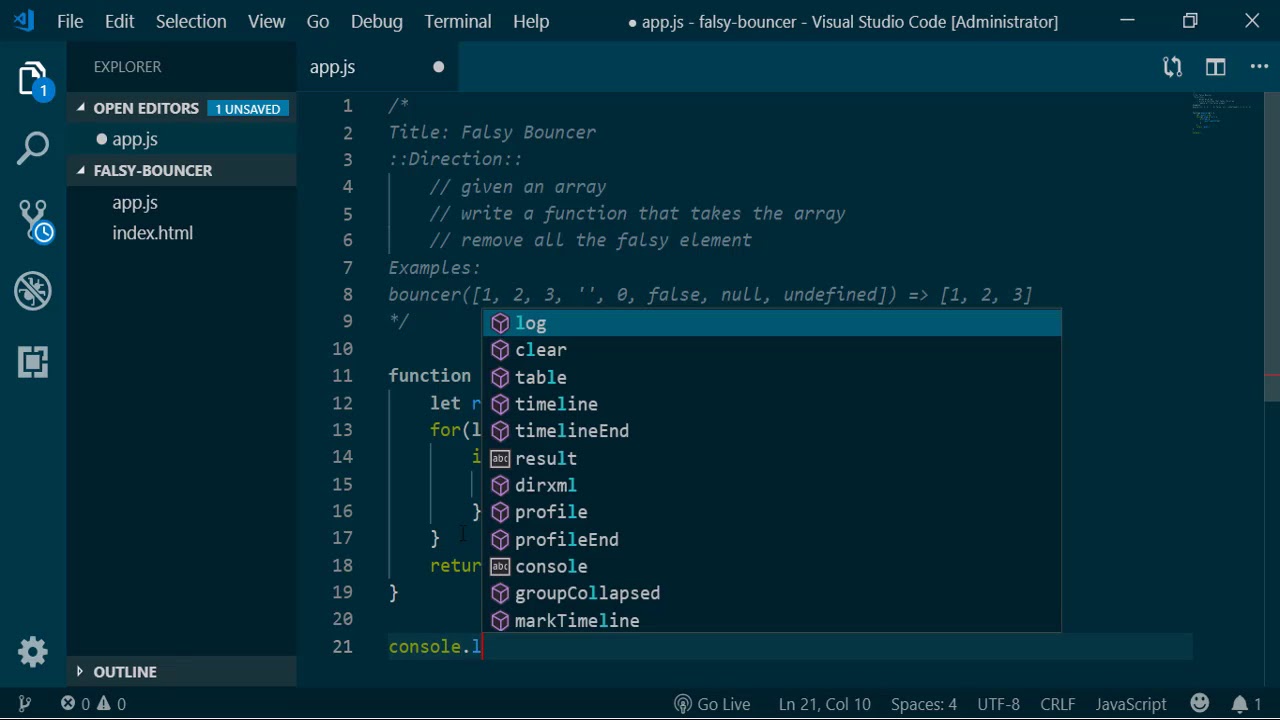 Udemy 100% Off Coupon | JavaScript Coding Challenges Bootcamp   2019