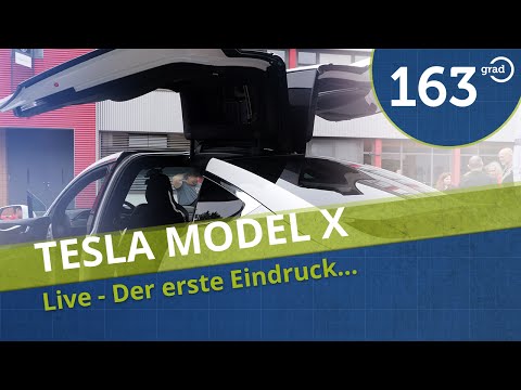 Tesla Model X - Einer der ersten in Deutschland - 4K Deutsch