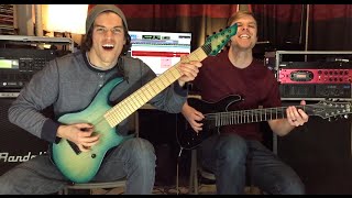 After the Burial - The Endless March (Dual Guitar Cover) (Tabs in Description!!)