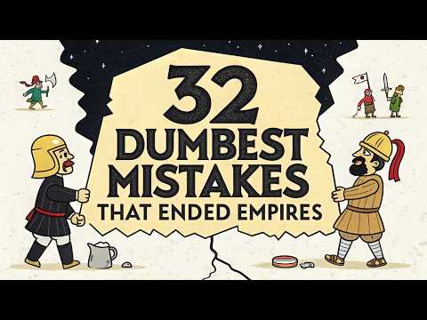 32 Dumbest Mistakes That INSTANTLY Ended Empires (World History's Biggest Blunders)
