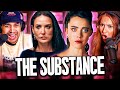THE SUBSTANCE 2024 MOVIE REACTION A THOUGHT PROVOKING SPECTACLE FIRST TIME WATCHING REVIEW