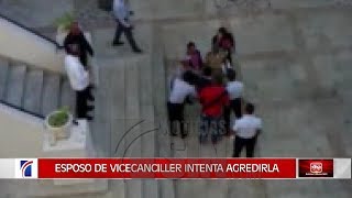 Suspende de la PN esposo de viceministra por agresión; lo envían a la Fiscalía del DN