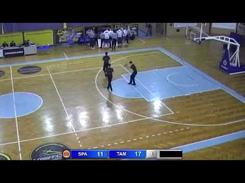 ANDRIJA SARENAC (WHITE #5) KK Spartak Subotica vs KK Tamis (22 PTS, 3 ASSISTS)
