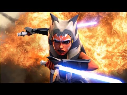 All Siege of Mandalore War Scenes [4K HDR] - Star Wars: The Clone Wars