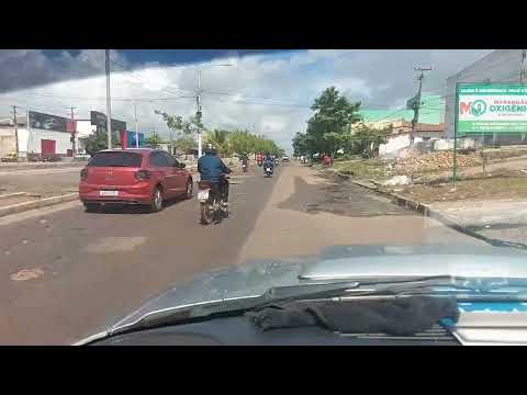 Uma pequena volta na nova avenida em Santa Inês MA 