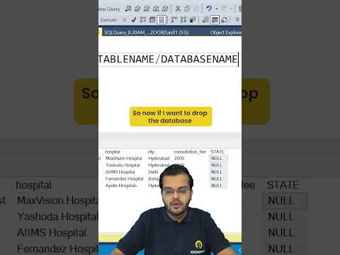 Drop Command In Sql Server Sql Tutorial Day 4