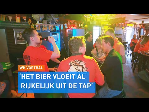 'SCHIJT aan mijn BAAS!' Eerste Oranjefans zitten al in de KROEG | WK VOETBAL