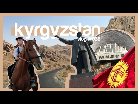 VLOG #036 \\ Exploring OSH CITY, KYRGYZSTAN! City tour, SOVIET amusement park & amazing LANDSCAPES!