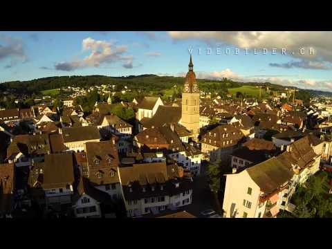 Zofingen von oben (Luftaufnahmen über der Altstadt)