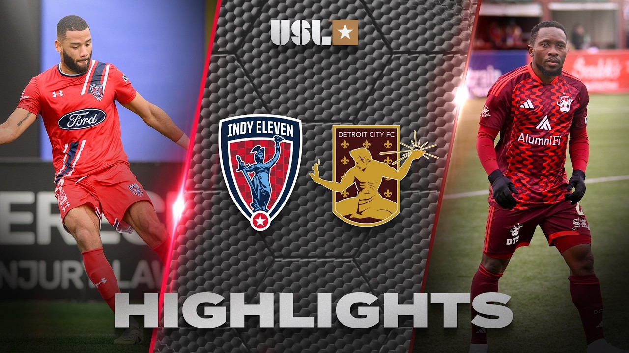 Indy Eleven vs Detroit City Highlights