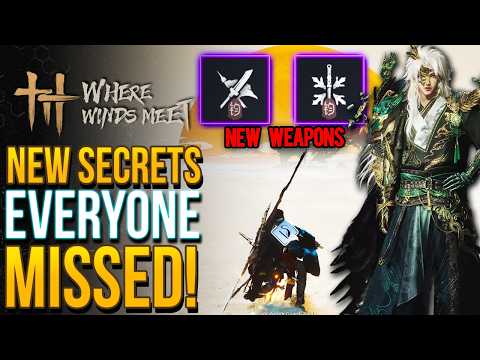 New Buffs, Nerfs & How TO Try Secret New Horizontal Blade in Where Winds Meet Update 1.2