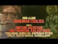Sing Along Hanuman Chalisa Amitabh Bachchan Udit Narayan Kailash Kher Hariharan English Lyrics