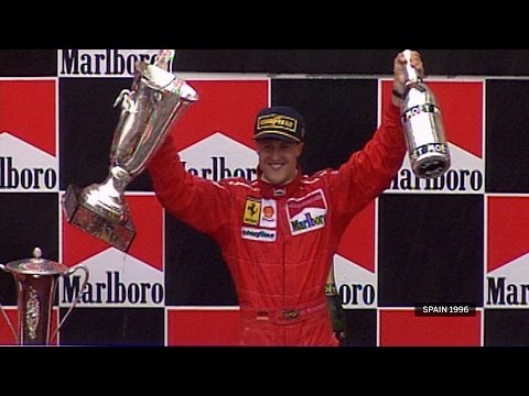 Schumacher Storms To First Win For Ferrari | 1996 Spanish Grand Prix