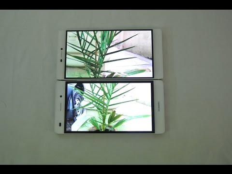 Huawei P8 vs Huawei P8 Lite - Display Comparison HD