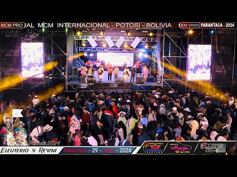 LA MAGIA DEL EXITO EN VIVO PARANTACA 2024 - PASANTES: ELEUTERIO Y REYNA - MCM Producciones