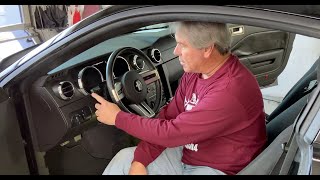 How To Replace Turn Signal Switch On A 2005-2009 Ford Mustang