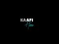 HUSN Anuv Jain Black Screen Lyrics Status