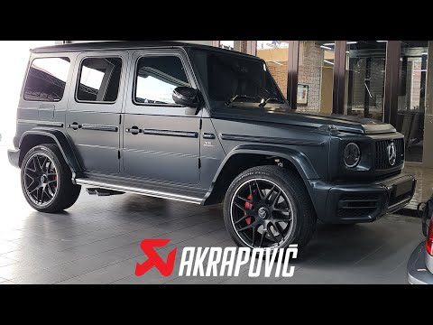 AKRAPOVIC MERCEDES AMG G63 W463A | EVOLUTION LINE TITANIUM EXHAUST