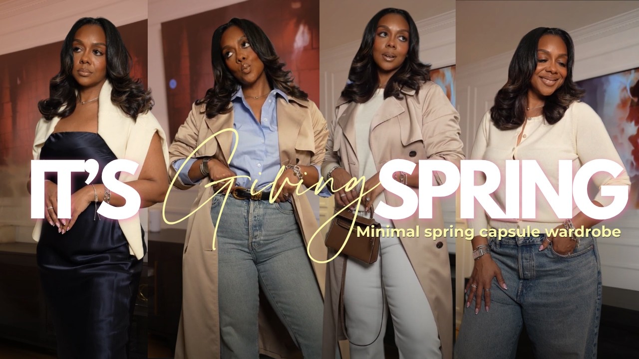 EFFORTLESS SPRING OUTFITS | Everyday Style, Workwear Looks, Minimal Capsule Wardrobe | Quince