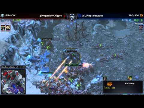 SC2 - Hairy Masters - PvZ - BabyKnight vs FireCake