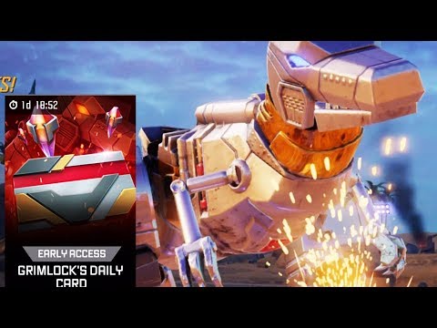 How to Unlock Grimlock & Daily Card | TRANSFORMERS: Forged to Fight