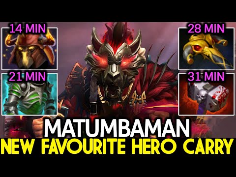 MATUMBAMAN [Lycan] New Favourite Hero with 100% Winrate Dota 2