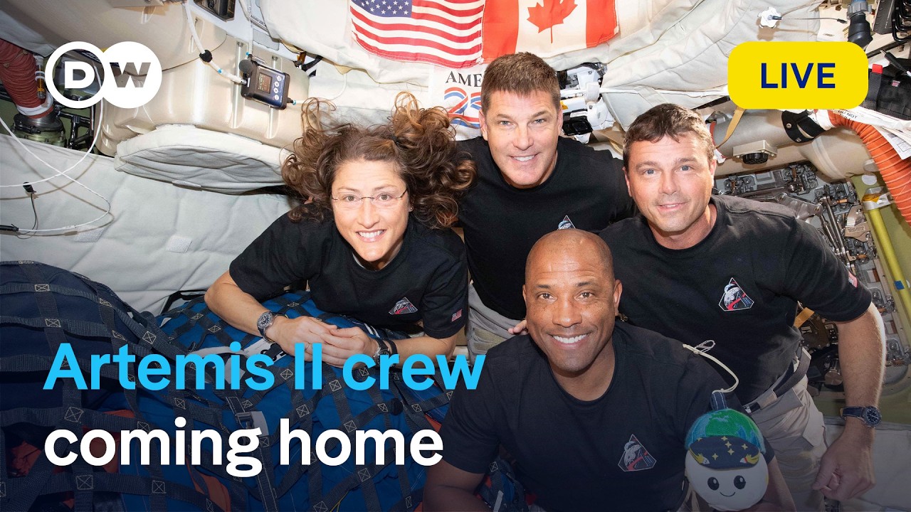 Live coverage: Artemis II Returns to Earth – Splashdown Approaching | DW News