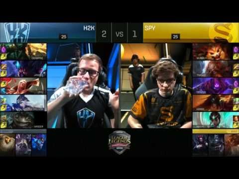 H2K vs SPY Game 4 Summer Split Semifinals EU LCS 2016 | H2K vs Splyce