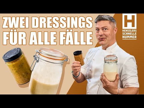 These two dressings always turn out perfectly | Henssler's cooking basics