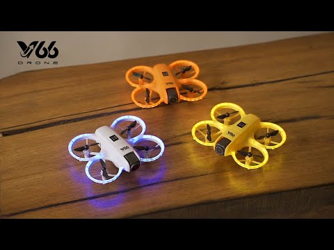 Квадрокоптер V66 Mini с камерой HD/8K , Wi-Fi FPV, Дрон для детей с защитой и зумом до 200 м, 12 мин полета - фото 1 - id-p2575127590