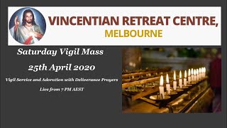 Download Lagu Homily - Vigil Mass and Adoration with Deliverance Prayers - 25th April 2020 - Fr Rojan George, V.C Thumbnail