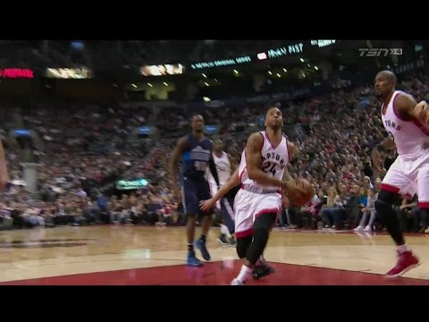 Raptors Highlights: Powell Right to the Rim - March 13, 2017