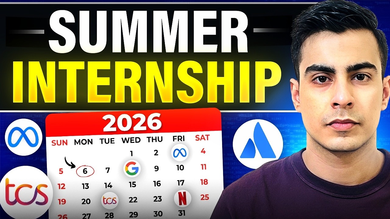 STOP Wasting Time – Do THIS to Get PAID Summer Internships in 2026!
