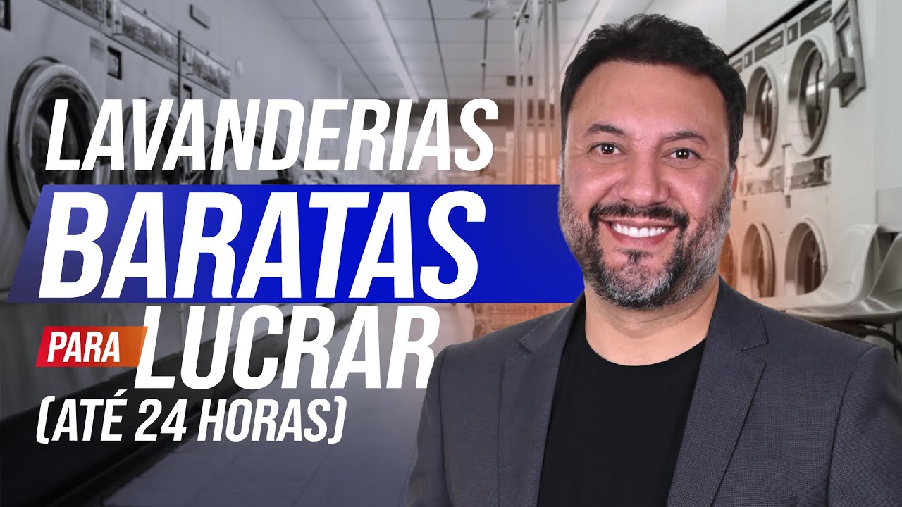 A FRANQUIA DE LAVANDERIA MAIS BARATA HOJE