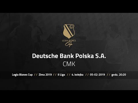 Skrót spotkania Deutsche Bank- CMK ( Legia Biznes Cup Zima 2019 )