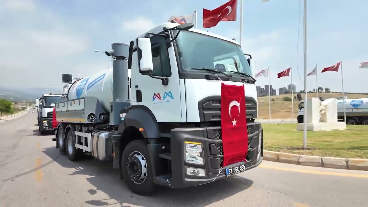 MERSİN BÜYÜKŞEHİR VE MESKİ GENEL MÜDÜRLÜĞÜ’DEN ARAÇ FİLOSUNA DEV YATIRIM R2