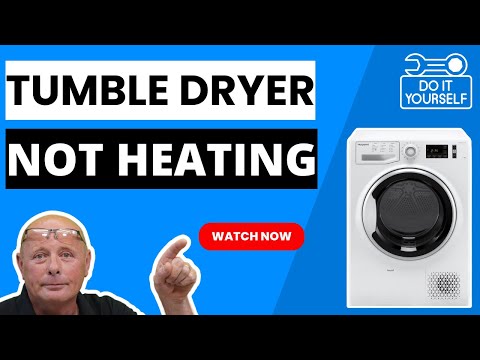 Hotpoint NTM1192XBUK Heat Pump Tumble Dryer Not Heating and Not Spinning - Tumble Dryer Repair Guide
