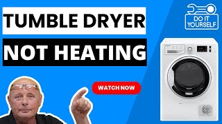 Hotpoint NTM1192XBUK Heat Pump Tumble Dryer Not Heating and Not Spinning - Tumble Dryer Repair Guide