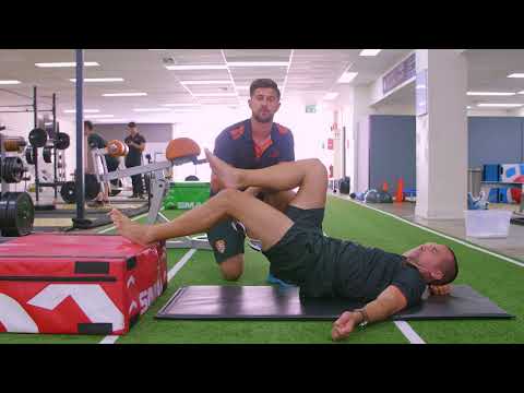 Compex Rehabilitation: Knee (hamstring application)
