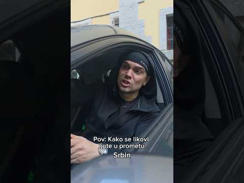 Kako se likovi ljute u prometu