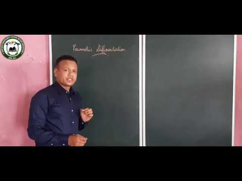 Mathematics (12 Science ) Parametric Differentiation By Sri Nikhil Sunam