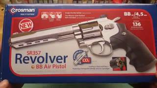 Video: Crosman SR357 Silver 4.5mm CO2 Pistol