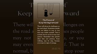 The Power of Keep Moving Forward | Shadowing Technique
