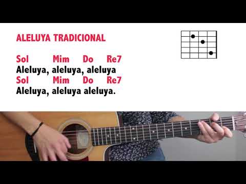 CANTO PARA LA MISA - Aleluya Tradicional con acordes y letra