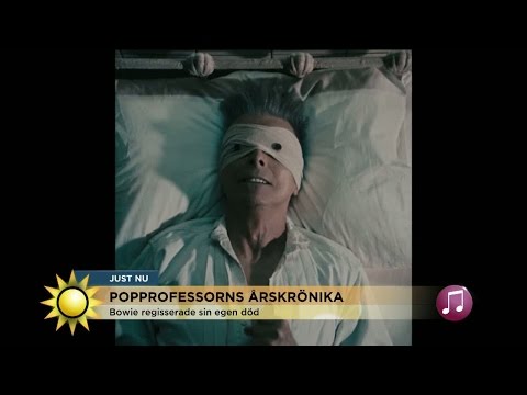 Popprofessorn: "Bowie regisserade sin egen död" - Nyhetsmorgon (TV4)